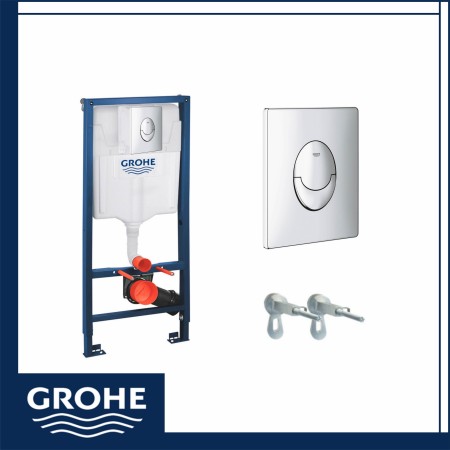Казанче за вграждане Grohe 3 в 1  с овален бутон на топ цена — Gaudi DS