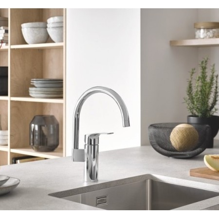 GROHE Eurosmart кухненски смесител с висок чучур, ПРОМО