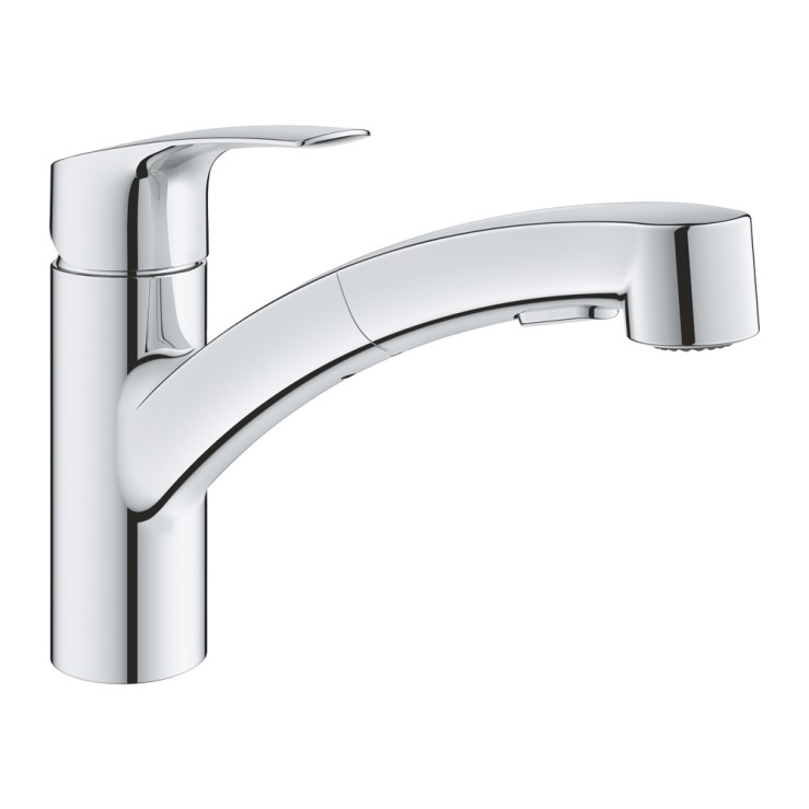 GROHE Eurosmart кухненски смесител с издърпващ се чучур, ПРОМО 30305001