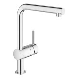 Grohe Minta кухненски смесител с "L"-образен, изтеглащ чучур, ПРОМО 1 32168000