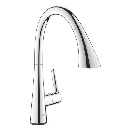 GROHE Zedra кухненски смесител с издърпващ се чучур с 3 функции