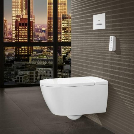 Villeroy & Boch ViClean Villeroy & Boch ViClean I100 Smart тоалетна с биде и седалка
