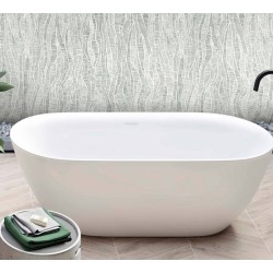 Hatria BT_01 свободностояща вана 170x78 см, овал, БЯЛ МАТ 00Y7AX25