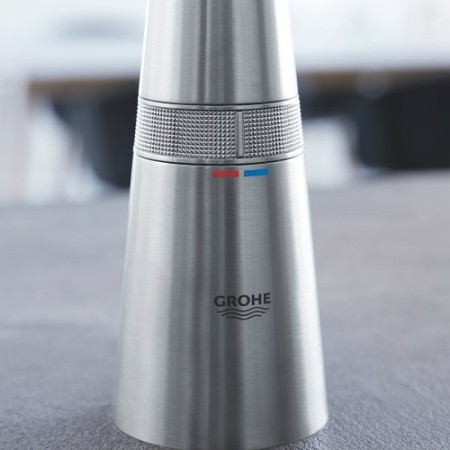 Grohe Zedra Smart Control L кухненски смесител, изтеглящ чучур, ПРОМО