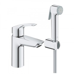 Grohe Eurosmart комплект смесител за мивка и хигиенен душ S-раззмер, ПРОМО 23124003