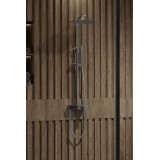 AQG Bold душ колона, квадратна хром 2 21LUC25LUD02