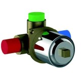 Ponsi Versilia вграден смесител с 1 функция, хром 1 BTVERCIN05+BTUNICIN03