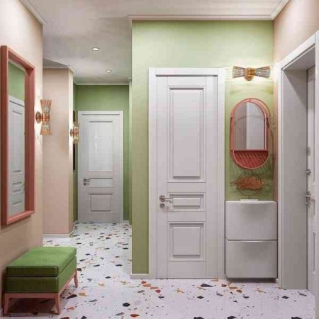 Гранитогрес Stracciatella R Nacar тип Terrazzo калиброван 60x120