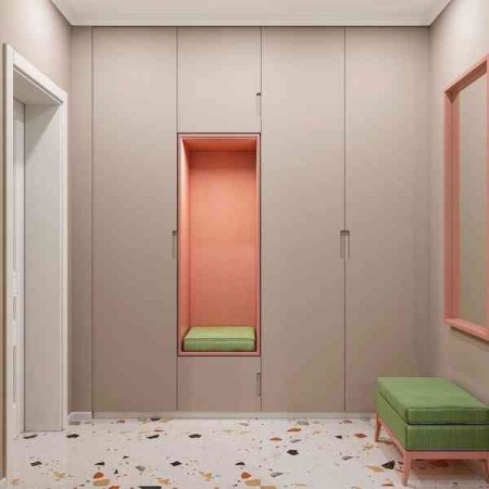 Гранитогрес Stracciatella R Nacar тип Terrazzo калиброван 60x120