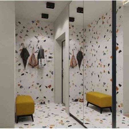 Гранитогрес Stracciatella R Nacar тип Terrazzo калиброван 60x120