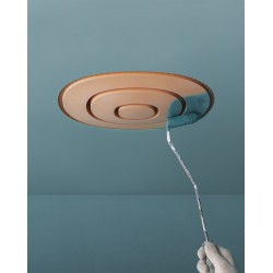 Groove Oval 3D вградена душ пита с възможност за боядисване GRO301