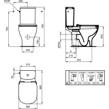 Ideal Stanard Tesi AquaBlade® моноблок ПРОМО 3 T033601
