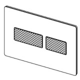 TECE Solid метален бутон, драскан бронз 1 9240435