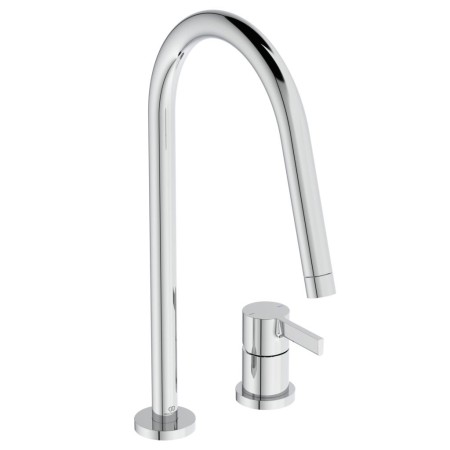 Ideal Standard Gusto 2-дупков смесител за кухня с висок тръбен чучур