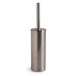 Gedy Fuji  четка за тоалетна стояща, драскан хром FJ33 38