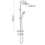Gedy G-Easy душ колона с термостат 1 GYSC10102
