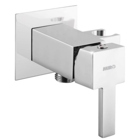 MIRO SUM11+SOLR8 квадратен смесител за вграждане с хигиенен душ на топ цена — Gaudi DS