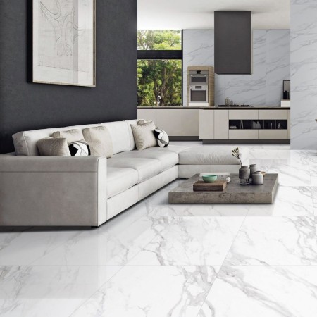 Гранитогрес Superb Calacatta Grande Full Lappato 60x60