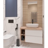 Долен шкаф Firenze 80 с дървени етажерки и плот масив 6 GDS_FIR80WOOD