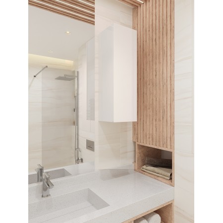 PVC колона за баня Firenze 25х25х80см