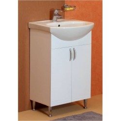 Долен Roma 55см PVC с мивка, две врати P5501RM