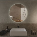 Огледало кръгло с LED  осветление, тъч и димер 70см 3 M089.D70touch
