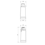 Omnires Switch филтриращ смесител за кухня, черен мат 5 SW9057-FD1BL