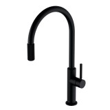Omnires Switch филтриращ смесител за кухня, черен мат 6 SW9057-FD1BL