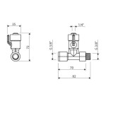 Omnires Switch филтриращ смесител за кухня, златен мат 6 SW9057-FD1GLB