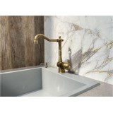 Tres Gold Antik, ретро кухненски смесител, бронз 2 1755.65