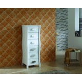 Колона PVC ретро с шест чекмеджета 2 ICP 4614 W