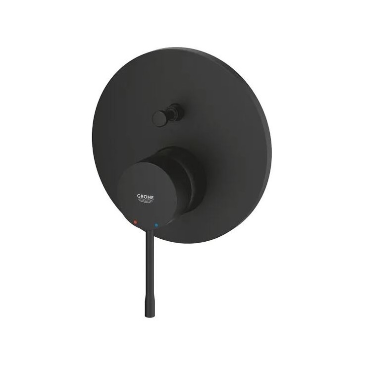 GROHE Essence смесител за вграждане за вана/душ, Phantom Black 24167KF1