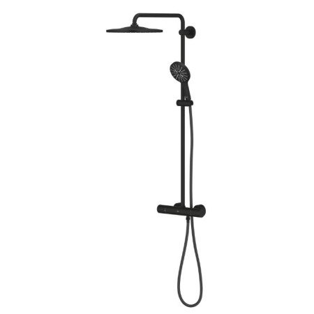 Grohe Rainshower SmartActive 310 душ система с термостат, Phantom Black