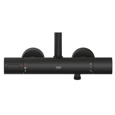 Grohe Rainshower SmartActive 310 душ система с термостат, Phantom Black