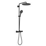 Grohe Rainshower SmartActive 310 душ система с термостат, Phantom Black 5 22119KF0