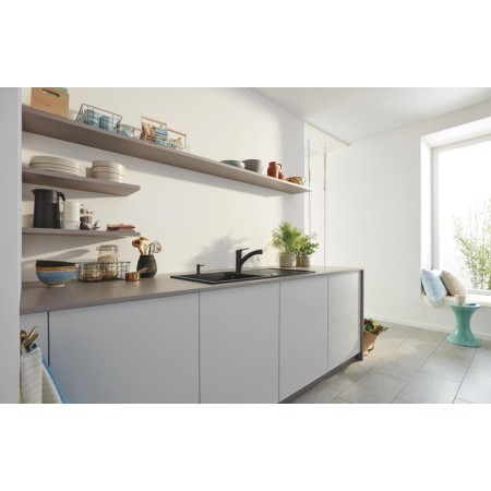 GROHE Eurosmart кухненски смесител, черен мат
