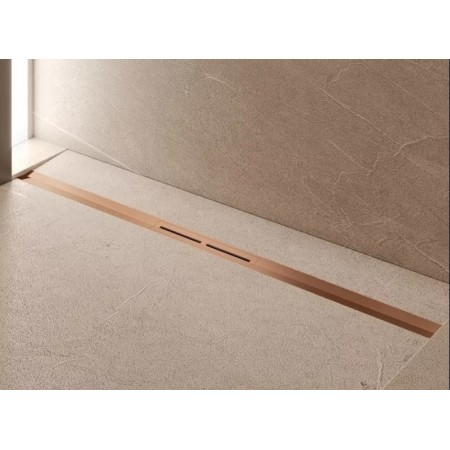 TECE Drainprofile 120 решетка за линеен сифон, червено злато гланц