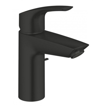 Grohe Eurosmart, смесител за умивалник, S размер с изпразнител, черен мат