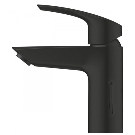 Grohe Eurosmart, смесител за умивалник, S размер с изпразнител, черен мат