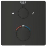 GROHE Grohtherm термостатен смесител за вграждане вана/душ, черен мат 2 1022112430 