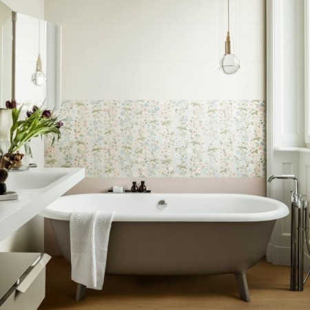 Marazzi Flora Bianco 30x90