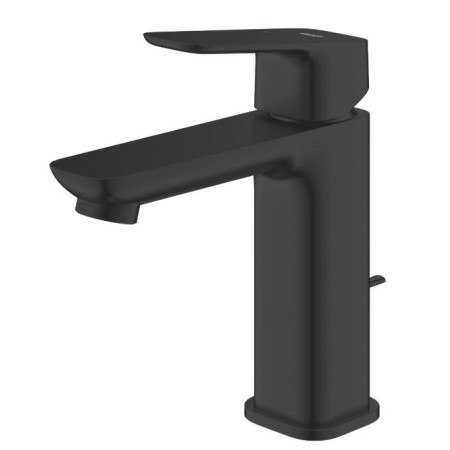 Grohe Cubeo смесител за мивка, M-размер, черен мат