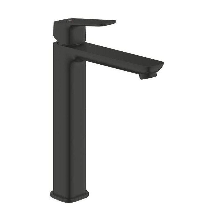 Grohe Cubeo висок смесител за мивка купа, L-размер, черен мат 1017292430