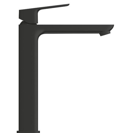 Grohe Cubeo висок смесител за мивка купа, L-размер, черен мат