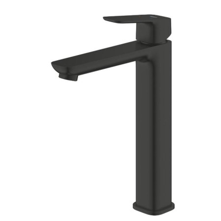 Grohe Cubeo висок смесител за мивка купа, L-размер, черен мат