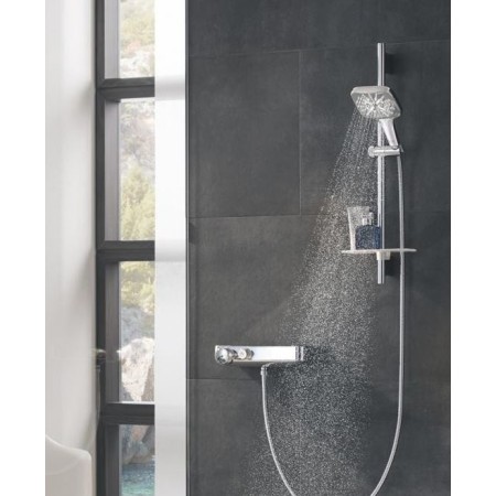 ДУШ ГАРНИТУРА С ТРЪБНО ОКАЧВАНЕ И 3 СТРУИ GROHE RAINSHOWER SMARTACTIVE 130 CUBE