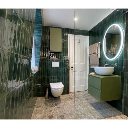 Marazzi Lume Green Lux 6x24 гранитогрес,второ качество