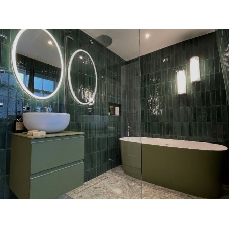 Marazzi Lume Green Lux 6x24 гранитогрес,второ качество