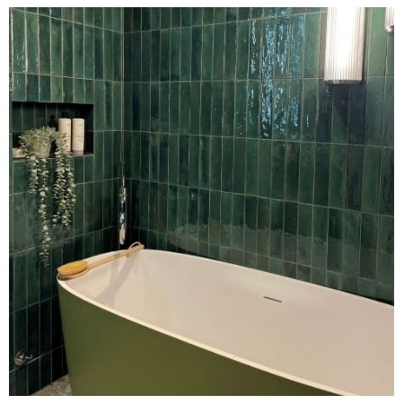 Marazzi Lume Green Lux 6x24 гранитогрес,второ качество