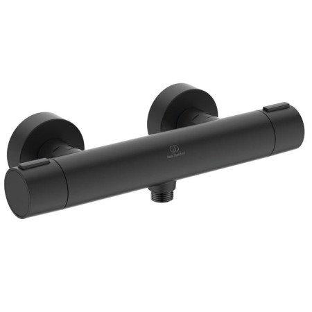 Ideal Standard Ceratherm  Alu+ термостатен смесител за душ, черен мат